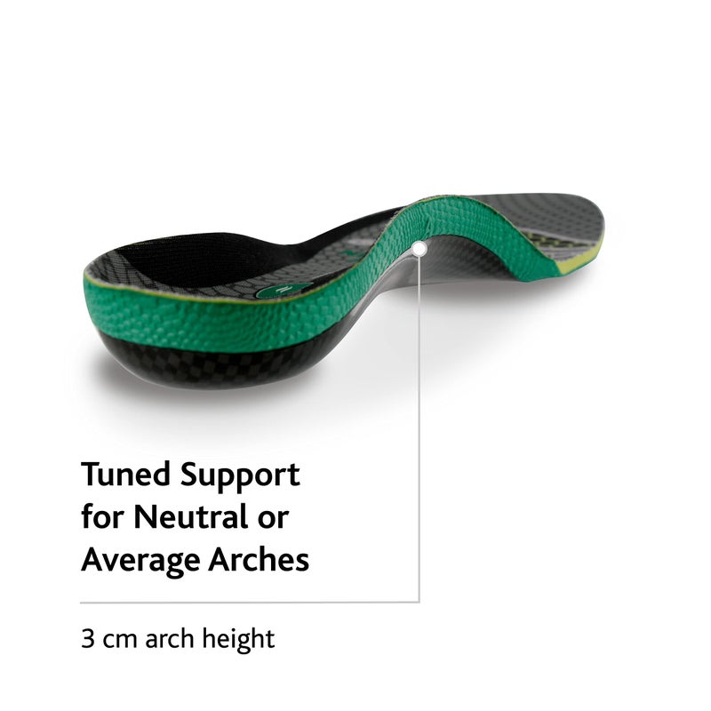 Sof Sole mens Neutral Arch Unisex FIT Support Insoles, Grey, Women s 13-14 Men 11-12 US - Image 5